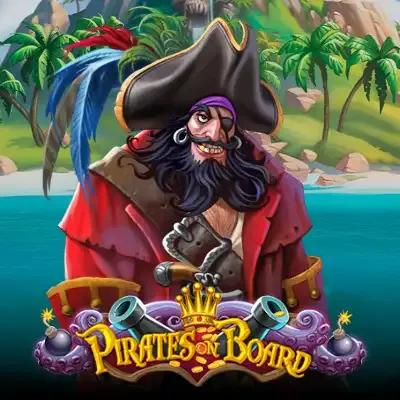 Pirates on Board game poster